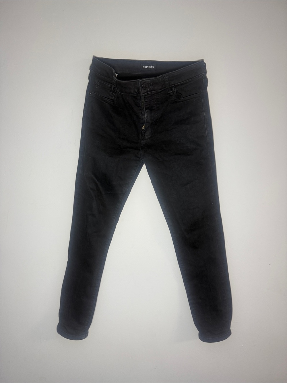 Express Men’s Black Skinny Jeans
